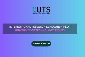 International Research Scholarships at University of Technology Sydney