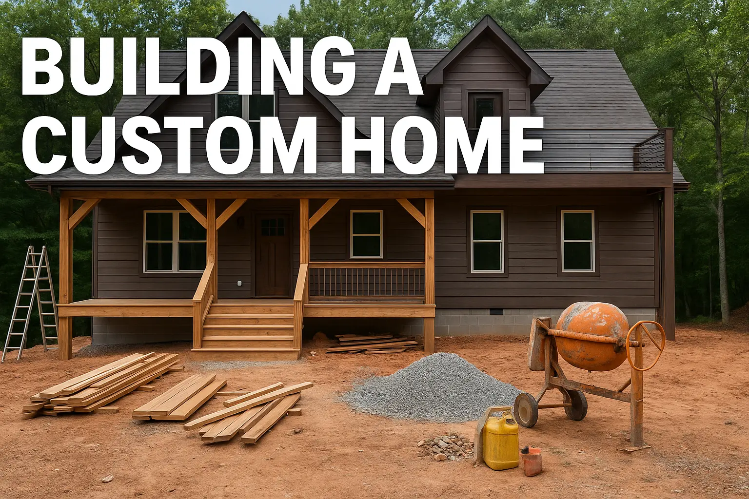 Building a Custom Home in Western North Carolina – Step by Step Guide